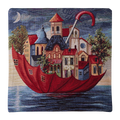 Milano Zone Art Gobelin Cushion 43 x 43 cm - ARTS-4343-011 - Design 1