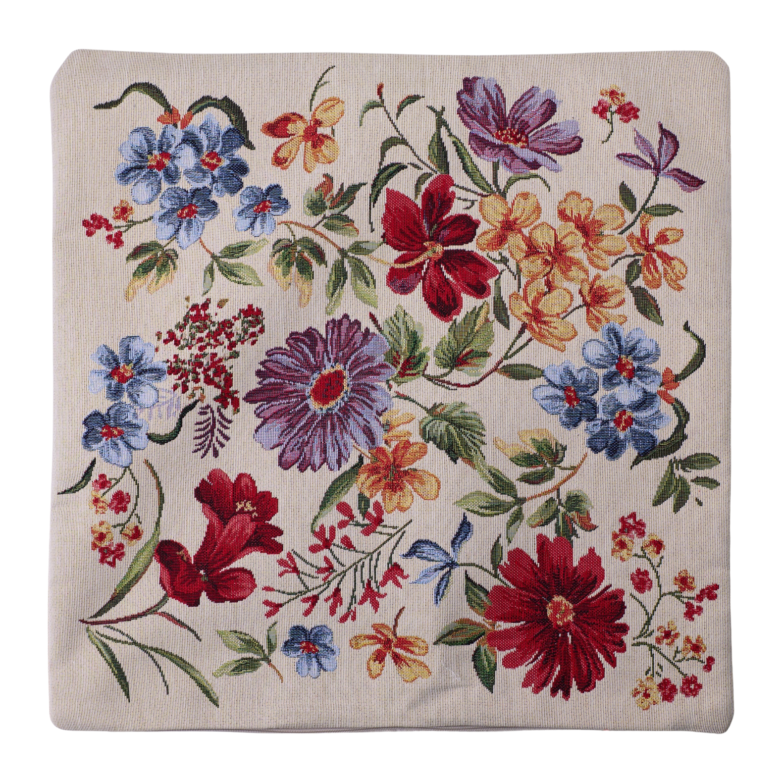 Milano Zone Floral Gobelin Cushion 43 x 43 cm - FLOW-4343-006