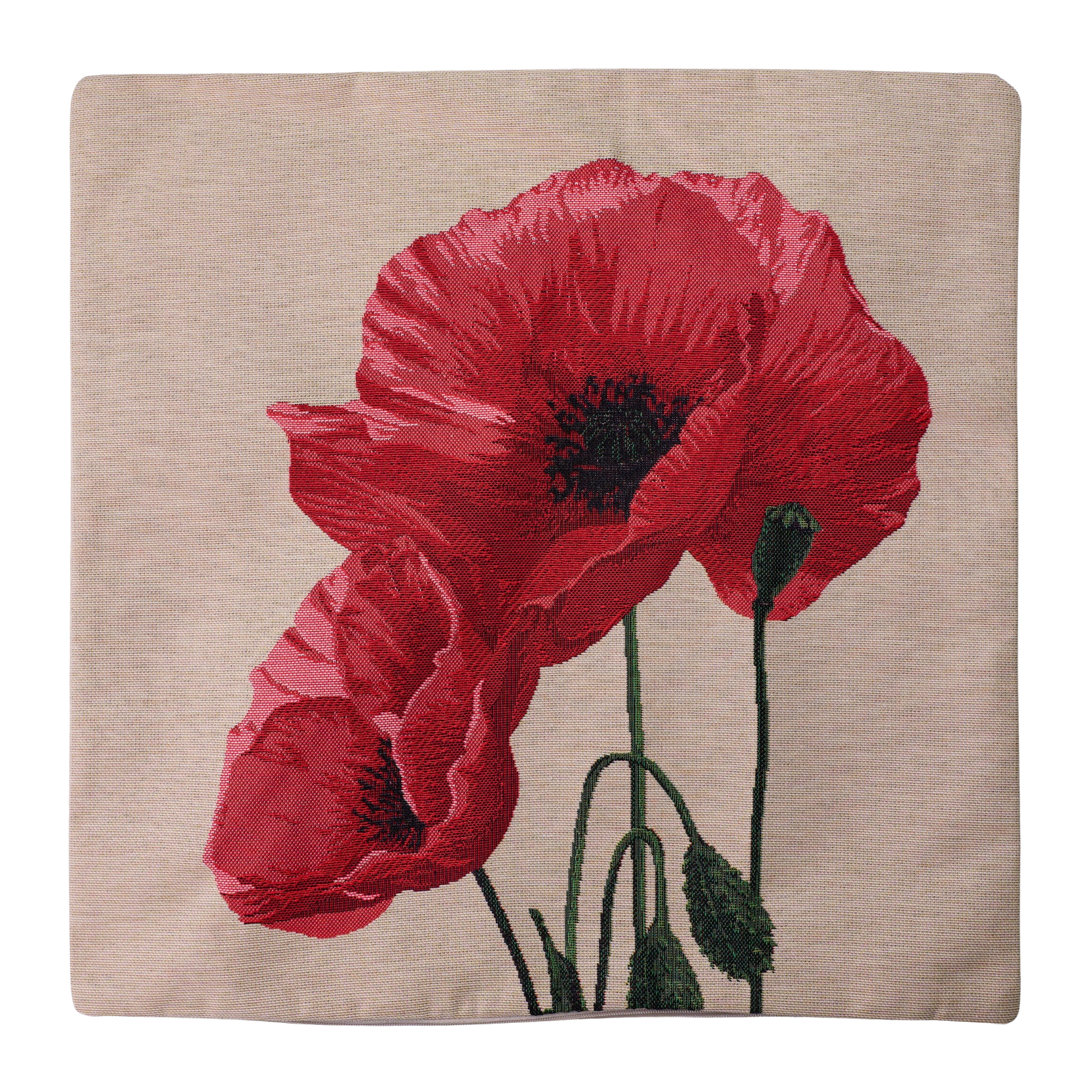 Milano Zone Floral Gobelin Cushion 43 x 43 cm - FLOW-4343-009
