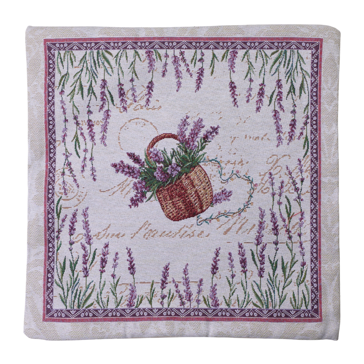 Milano Zone Floral Gobelin Cushion 43 x 43 cm - FLOW-4343-038