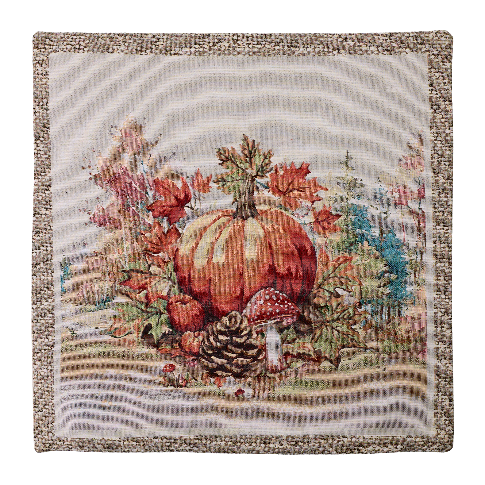 Milano Zone Floral Gobelin Cushion 43 x 43 cm - FLOW-4343-058