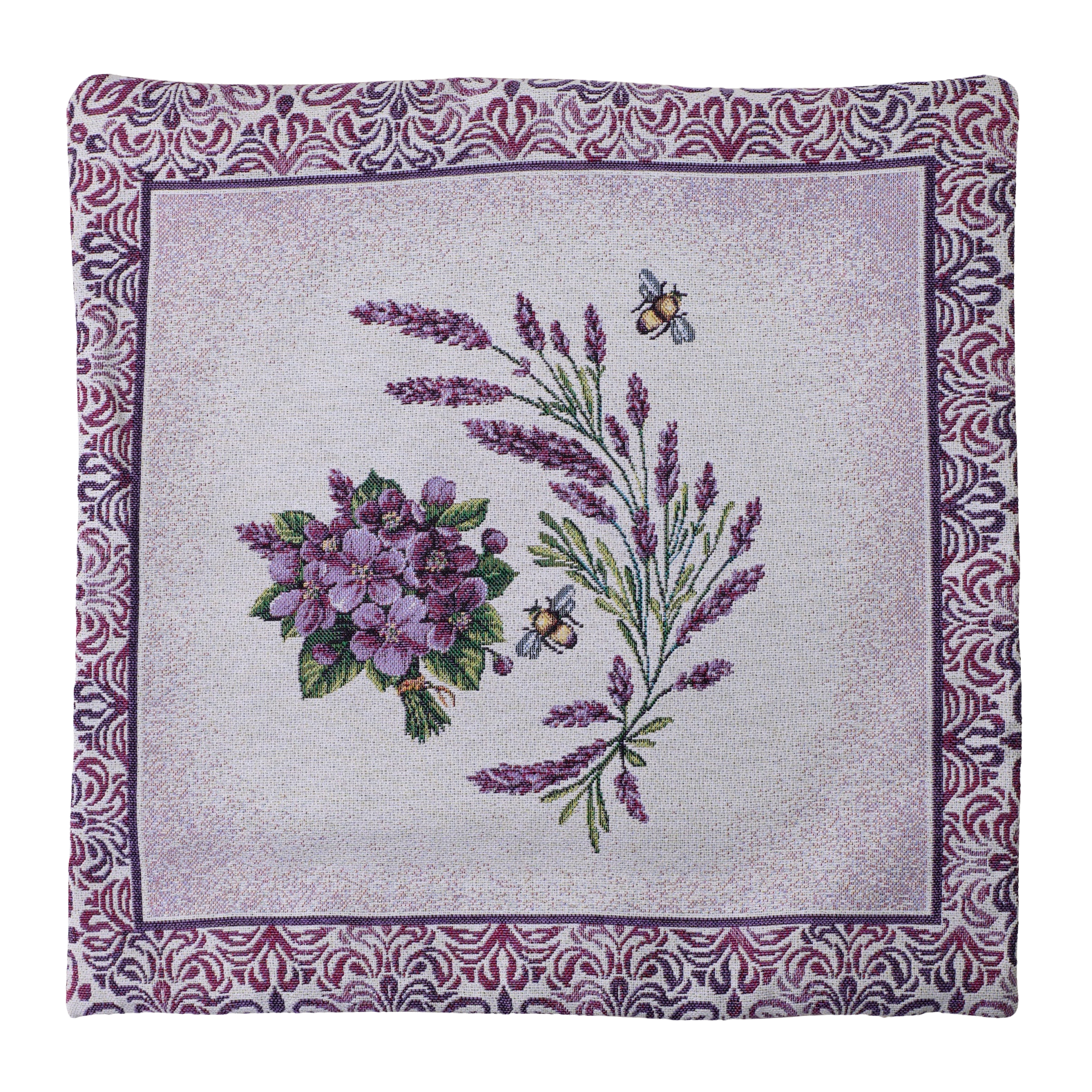 Milano Zone Floral Gobelin Cushion 43 x 43 cm - FLOW-4343-066