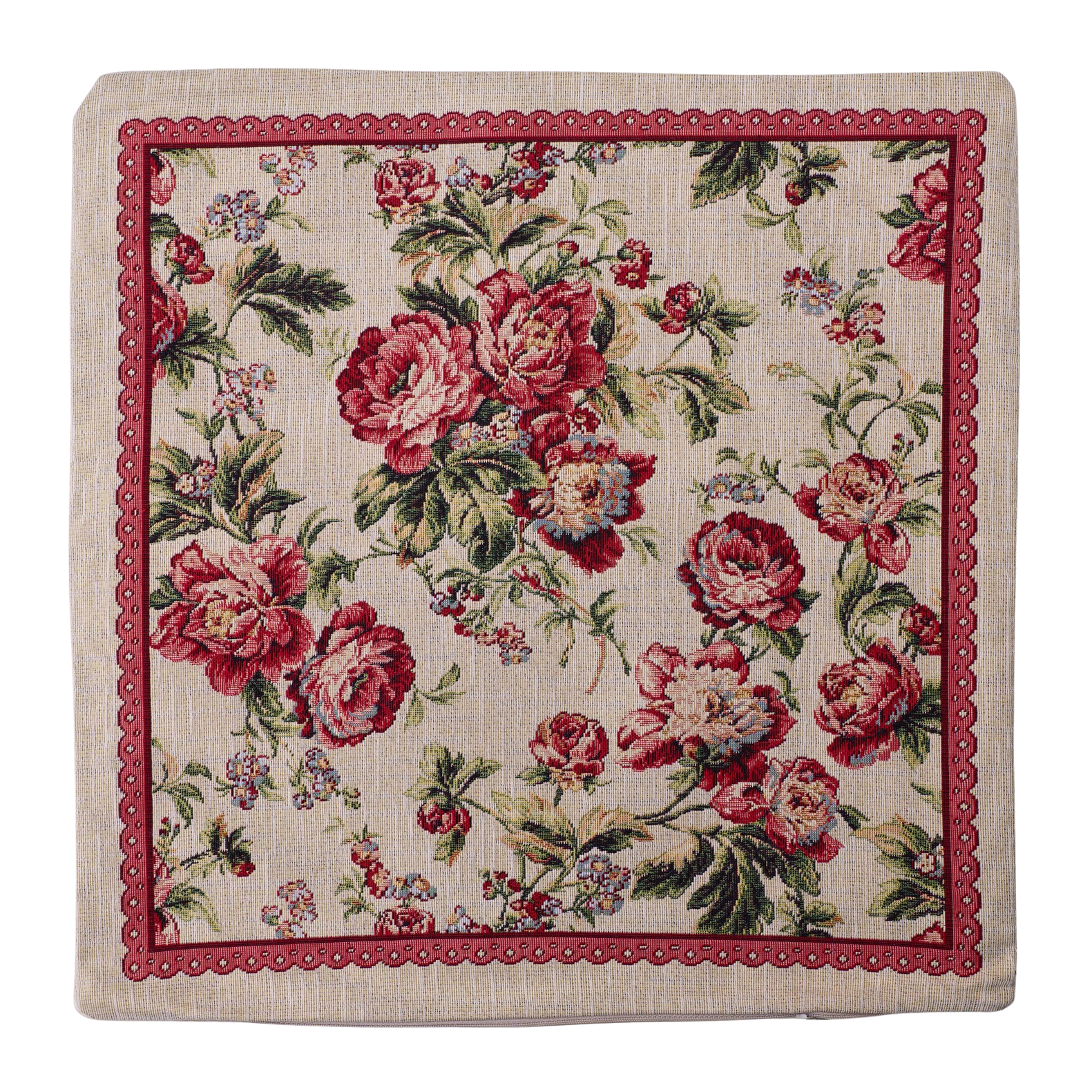 Milano Zone Floral Gobelin Cushion 43 x 43 cm - FLOW-4343-103