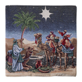 Milano Zone Nativity Gobelin Cushion 43 x 43 cm - TALE-4343-037
