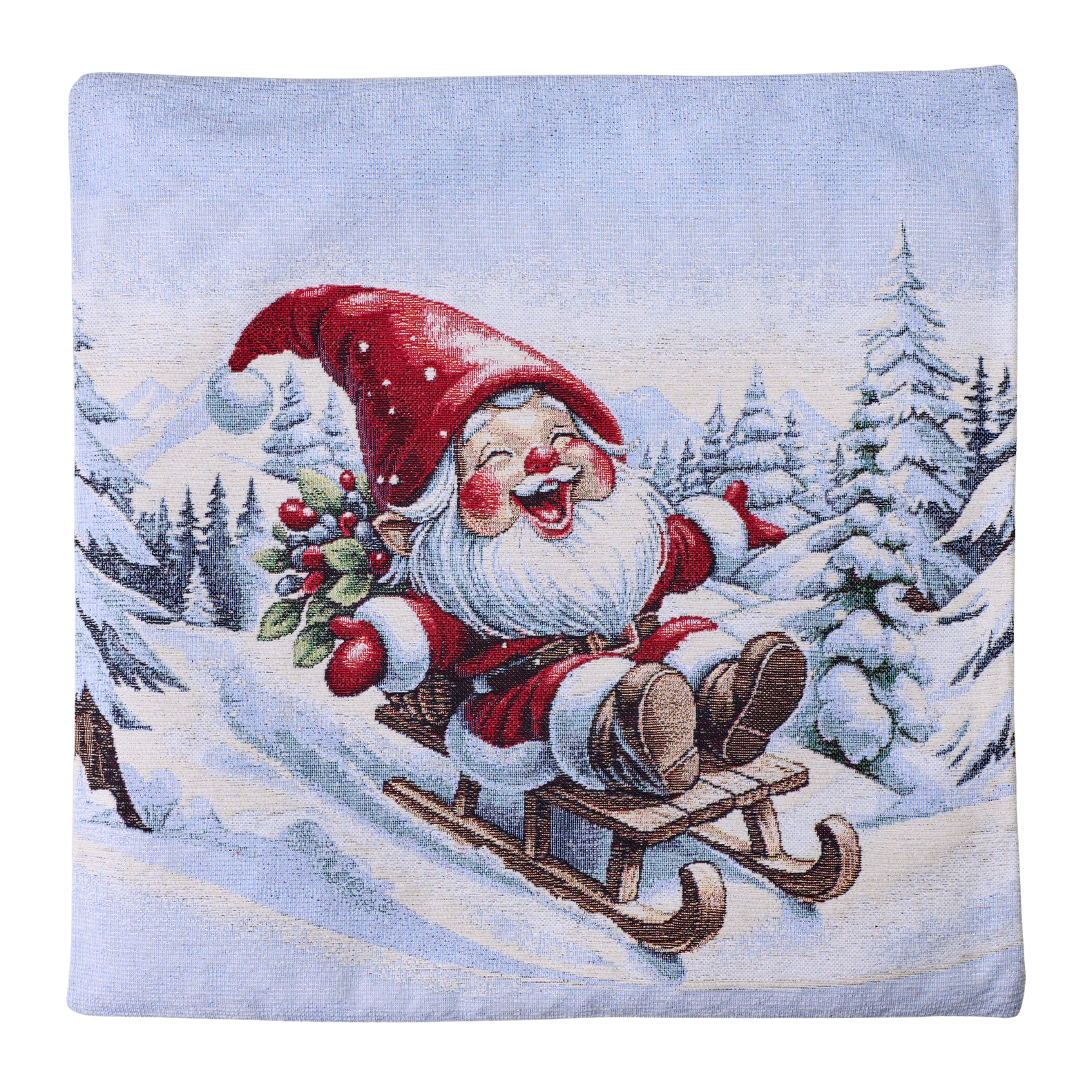 Milano Zone Christmas Gobelin Cushion 43 x 43 cm - XMAS-4343-26024 - Design 1