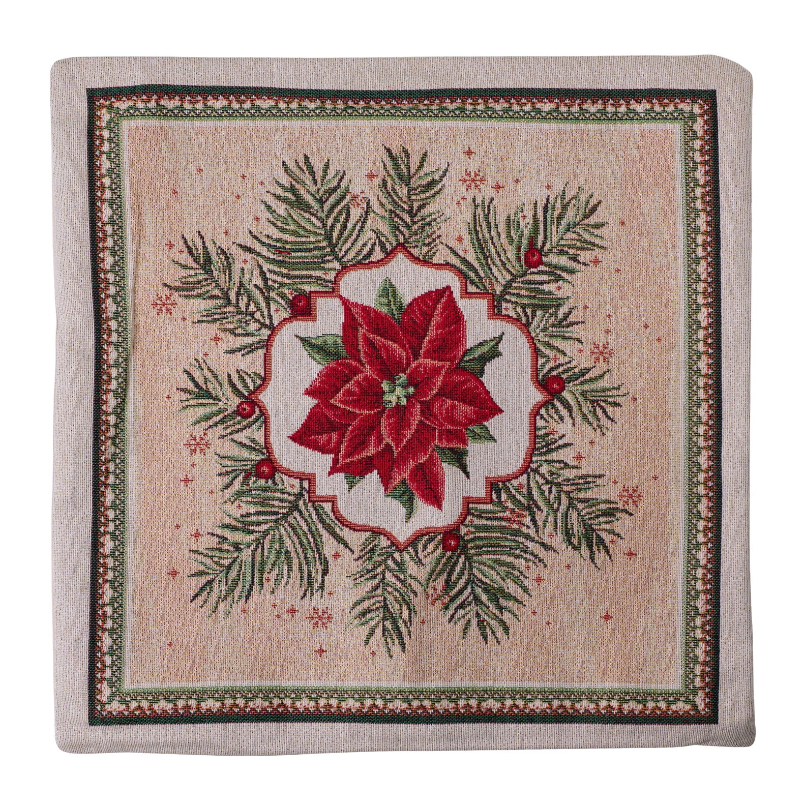 Milano Zone Christmas Gobelin Cushion 43 x 43 cm - XMAS-4343-S019