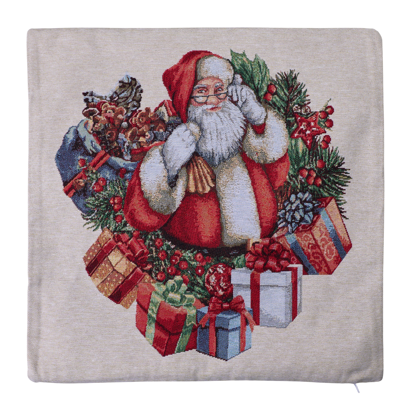 Milano Zone Christmas Gobelin Cushion 43 x 43 cm - XMAS-4343-S026