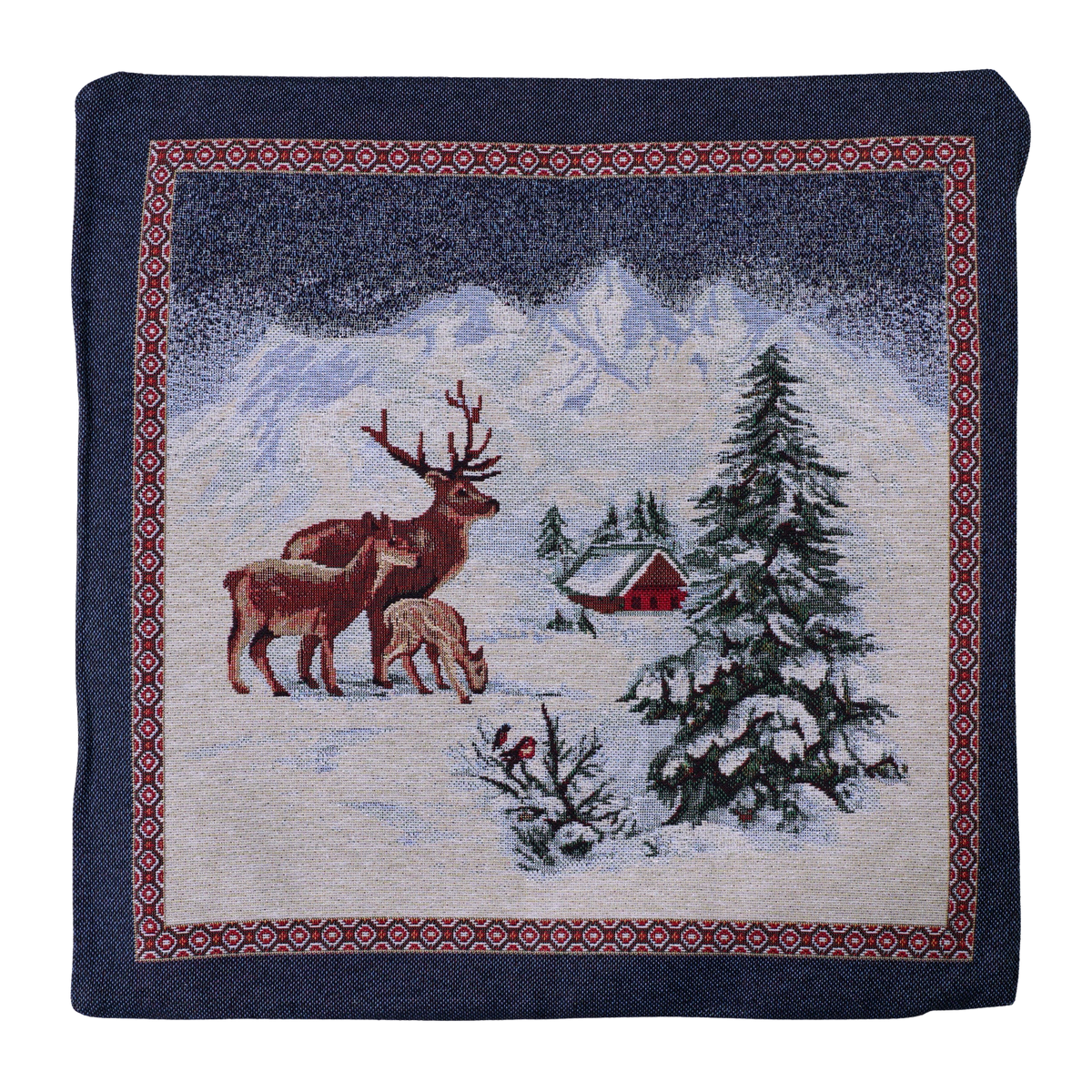 Milano Zone Christmas Gobelin Cushion 43 x 43 cm - XMAS-4343-S031