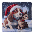 Milano Zone Christmas Gobelin Cushion 43 x 43 cm - XMAS-4343-S036
