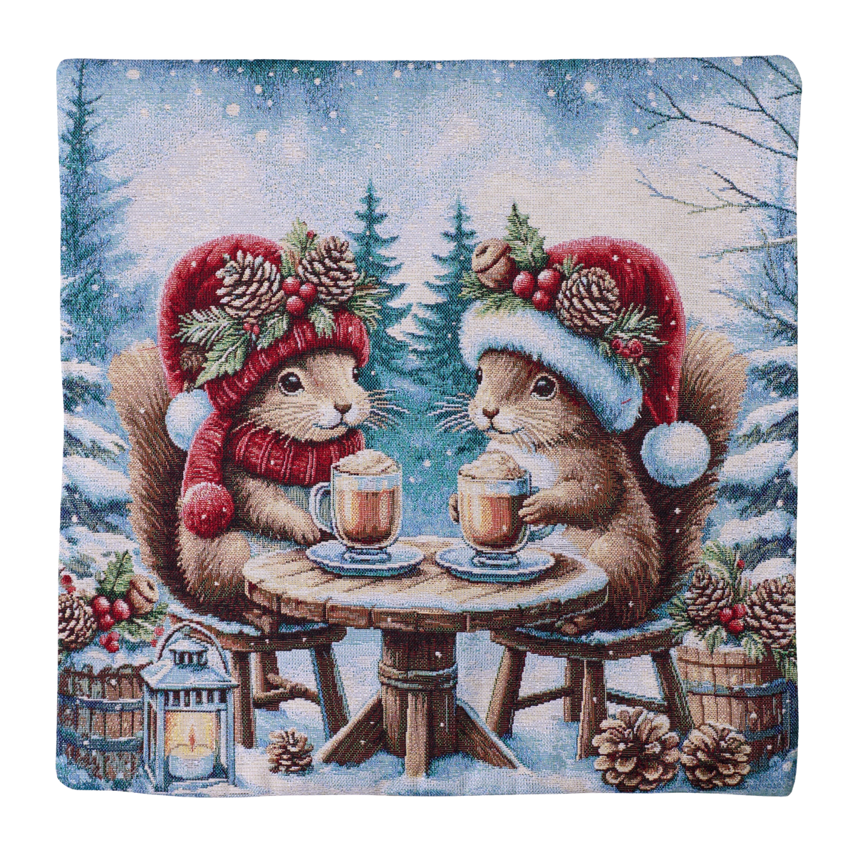 Milano Zone Christmas Gobelin Cushion 43 x 43 cm - XMAS-4343-S072