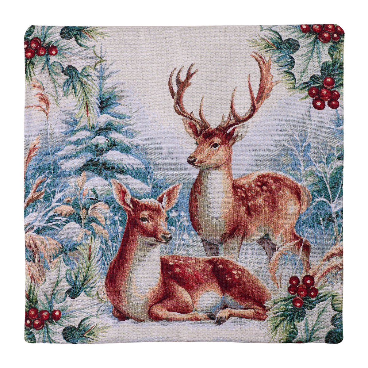 Milano Zone Christmas Gobelin Cushion 43 x 43 cm - XMAS-4343-S074