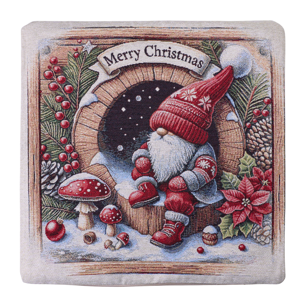Milano Zone Christmas Gobelin Cushion 43 x 43 cm - XMAS-4343-S085