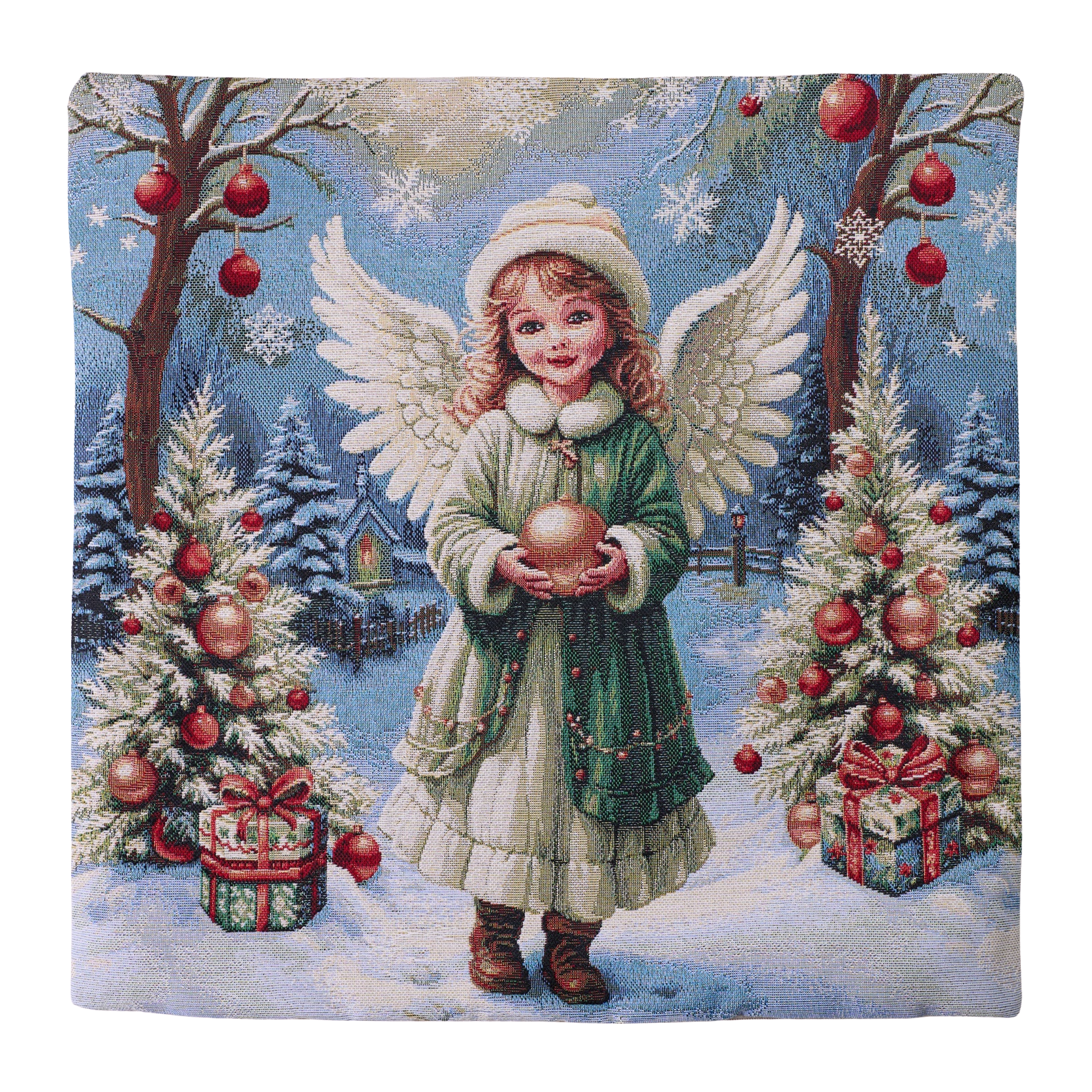 Milano Zone Christmas Gobelin Cushion 43 x 43 cm - XMAS-4343-S119 - Design 2