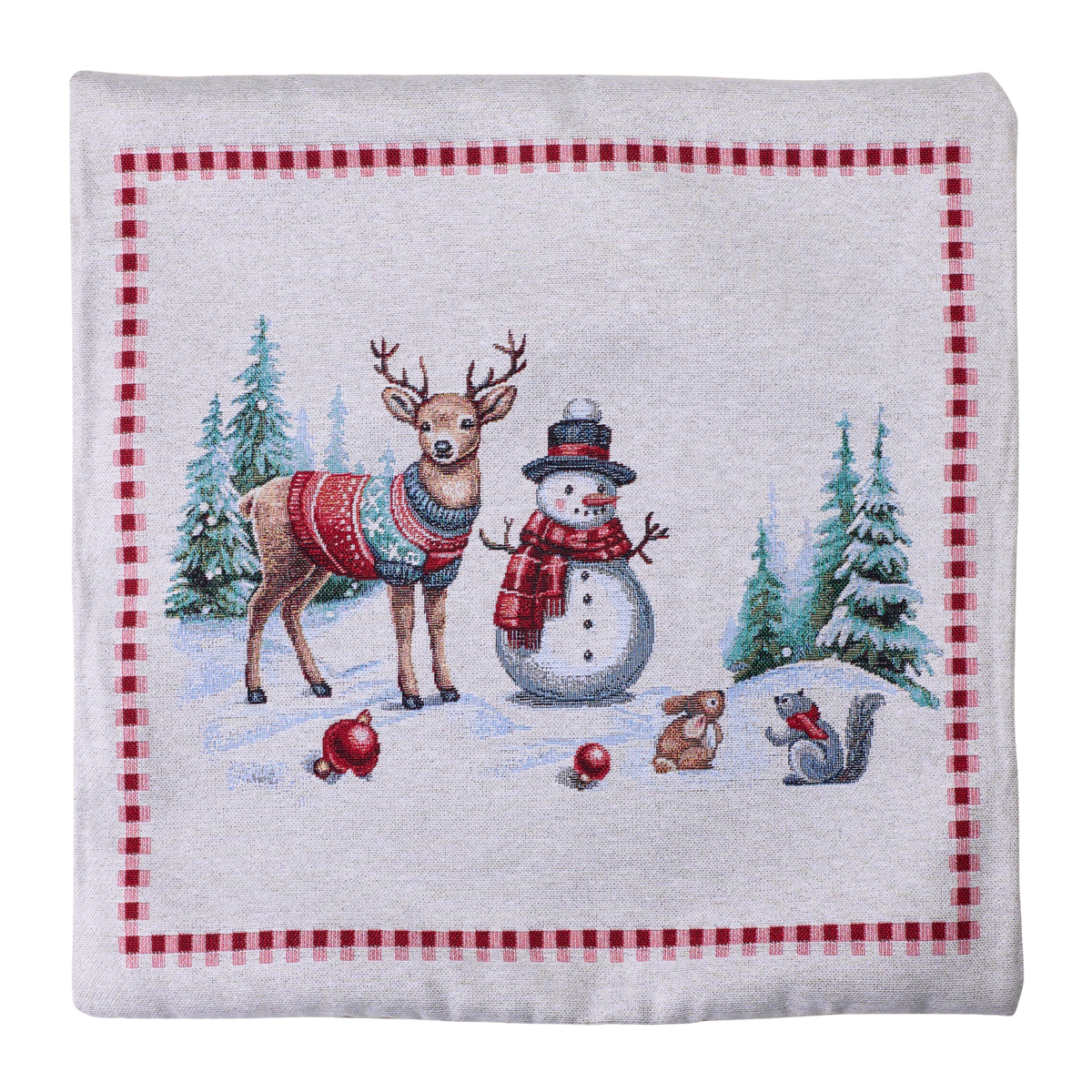 Milano Zone Christmas Gobelin Cushion 43 x 43 cm - XMAS-4343-S133