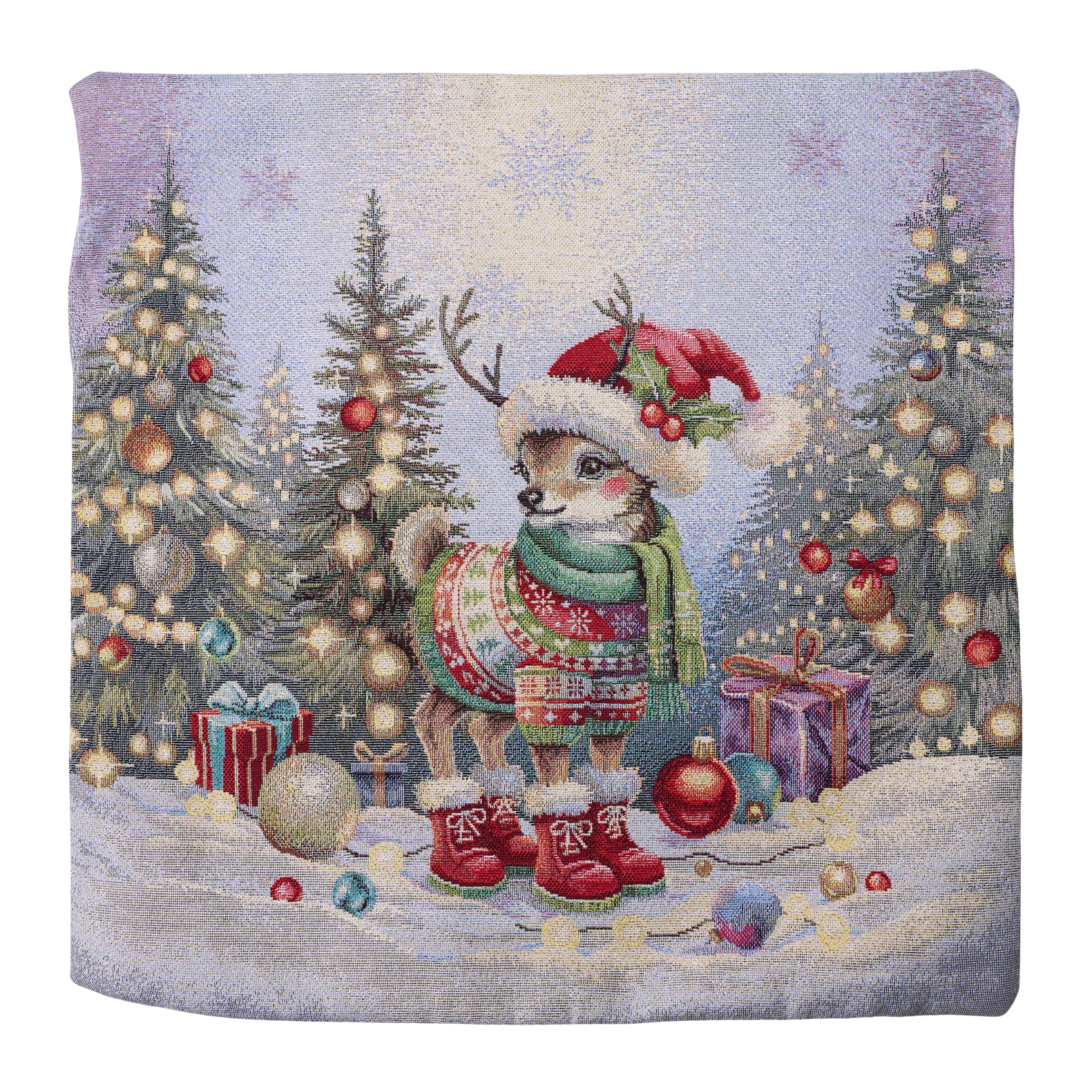 Milano Zone Christmas Gobelin Cushion 43 x 43 cm - XMAS-4343-S138 - Design 2