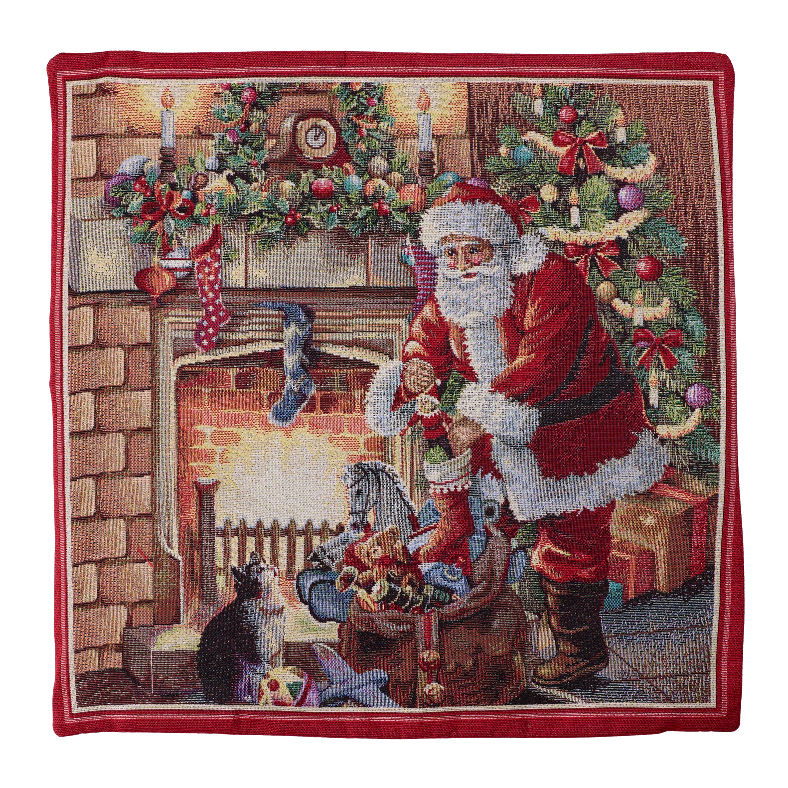 Milano Zone Christmas Gobelin Cushion 43 x 43 cm - XMAS-4343-S142