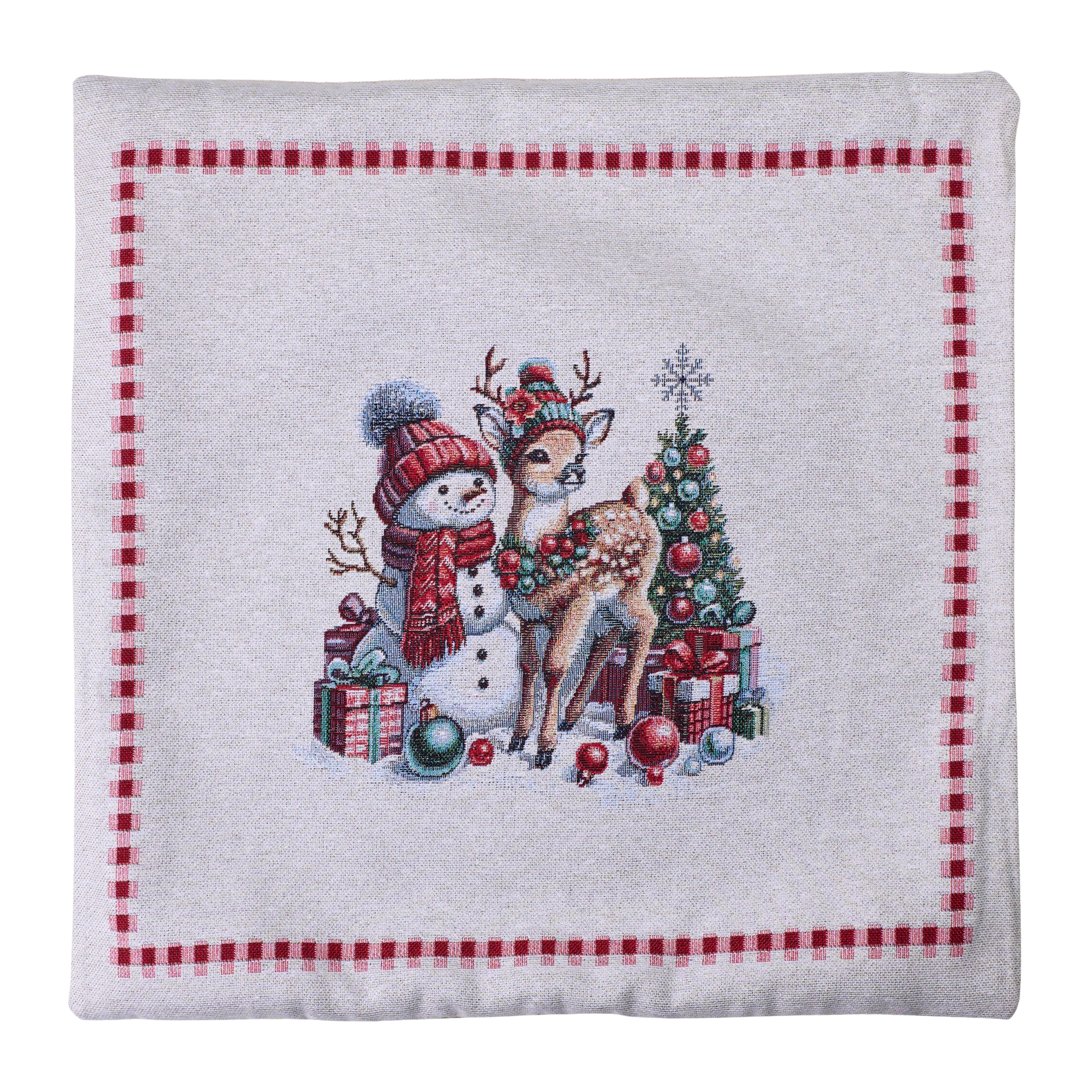 Milano Zone Christmas Gobelin Cushion 43 x 43 cm - XMAS-4343-S147