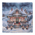 Milano Zone karácsonyi gobelin díszpárnahuzat, 43 × 43 cm – XMAS-4343-S247