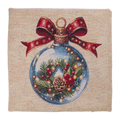 Milano Zone karácsonyi gobelin díszpárnahuzat, 43 × 43 cm – XMAS-4343-S250