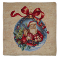 Milano Zone karácsonyi gobelin díszpárnahuzat, 43 × 43 cm – XMAS-4343-S253